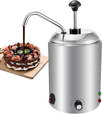 Casserole à chocolat et fromage de 2,5 l avec pompe à pression