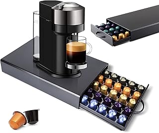 Tiroir de rangement pour capsules de café t&q compatible avec nespresso