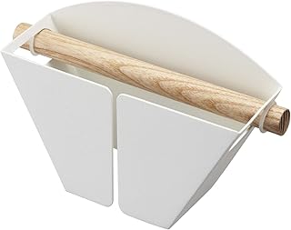 Porte-filtre à café magnétique yamazaki home - organisateur de rangement de cuisine, blanc