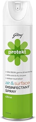 Spray désinfectant godrej protect à base d'alcool protection contre les germes