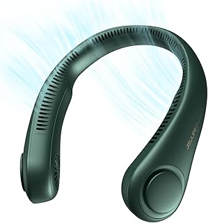 Ventilateur de cou portable mains libres sans pales gizleaf ventilateur personnel avec batterie