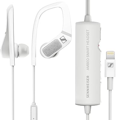 Écouteurs sennheiser ambio smart (eos) suppression active du bruit audition claire et enregistrement
