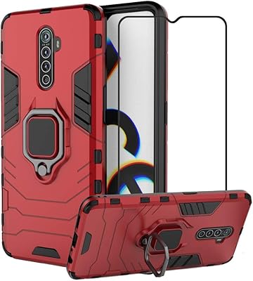 Coque de protection hybride résistante aux chocs, deuxième ressort, avec protecteur d'écran
