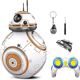 Jouet robot télécommandé générique jl hobby bb-8, version de charge 2,4 ghz, robot