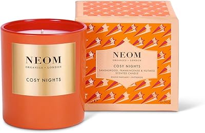 Neom bougie à mèche unique cosy nights 185g | bois de santal