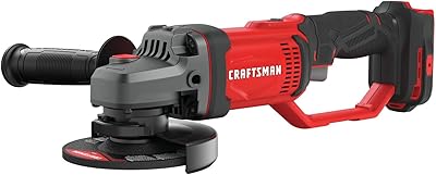 Meuleuse d'angle professionnelle craftsman v20, taille s, 4-1/2", outil uniquement (cmcg400b)