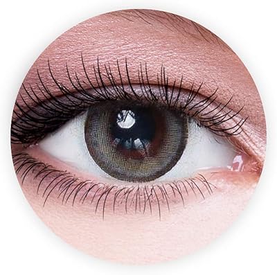 Lentilles de contact originales dahab maroon, lentilles de contact cosmétiques unisexes, jetables 9