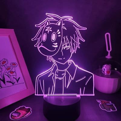 Figurines animées lucioles kinn, lampes de nuit 3d, éclairage manga, décoration de table de chambre à coucher, hotarubi no mori e genn, lumière d'illusion 7 couleurs, sans télécommande. Diaytar : Des promotions exceptionnelles toute l'année pour tous les Sénégalais