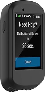 Housse de protection compatible avec gps garmin edge 830, coque de protection colorée en silicone souple absorbant les chocs pour gps et ordinateur garmin edge 830 (noir). Diaytar : Où chaque achat est une victoire pour votre budget