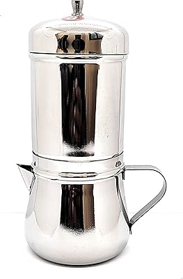 Cafetière à filtre en acier inoxydable asfmart du sud de l'inde | filtre