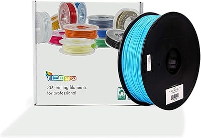 Filament pour imprimante 3d fil3dpro pla -1,75 mm, 750 g (bleu clair)