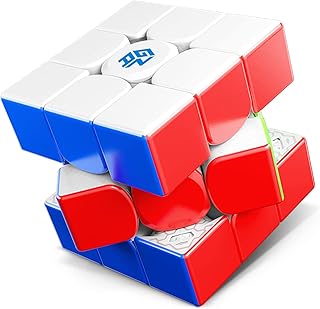 Cube de vitesse magnétique à revêtement uv gan de 13 maglev 3x3 sans