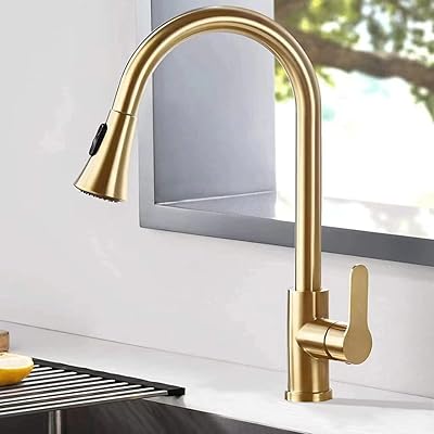 Robinet mitigeur d'évier de cuisine gossite, robinet de cuisine moderne à poignée unique