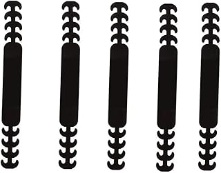 Bandeau de masque xiart 5 pièces sangle clip d'oreille élastique clip accessoires