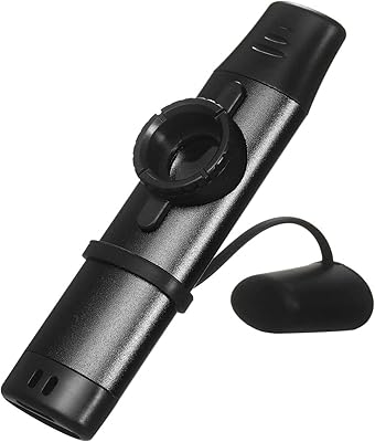 Harmonica métallique en aluminium disisound pour les mélomanes avec 5 diaphragmes kazoo remplaçables