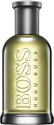Lotion après-rasage en bouteille hugo boss