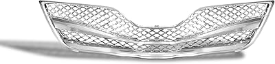 Grille de pare-chocs avant armordillo usa 8720479 - chromée pour toyota camry 2010-2011