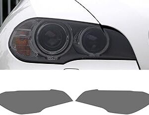 2 pièces film de protection de pare-brise de voiture transparent fumée noir tpu, pour bmw x5 e70 x5m 2007-2013. Diaytar : Parce que vous méritez le meilleur sans vous ruiner