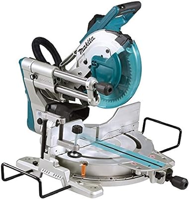 Scie à onglets composée coulissante makita 240 v 260 mm avec stylo laser