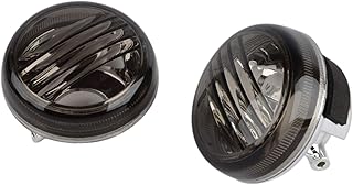 Yibo 2 pièces lentilles de clignotants fumés pour suzuki boulevard vzr1800 c50 intruder