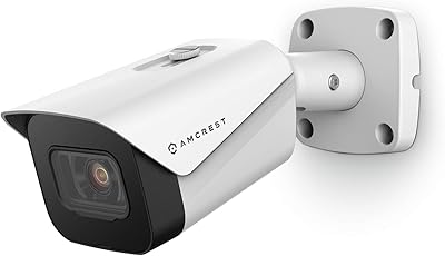 Caméra de sécurité extérieure poe ultra hd amcrest ip8m-2496ew-v2 résolution 4k