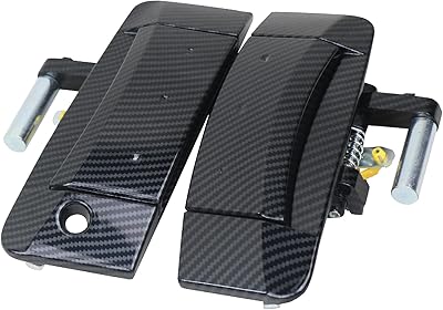 Poignée de porte extérieure perfit (fibre de carbone) compatible avec nissan 350z 2003