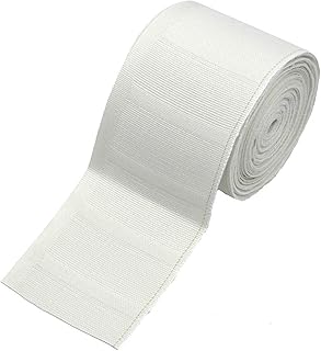 Ruban en coton plissé profond elegia pour rideaux blanc 3