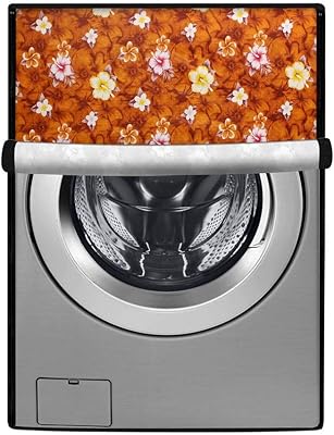 Housse de machine à laver stylista adaptée à ifb 6 kg chargement frontal entièrement automatique eva zxs floral orange. Diaytar : Quand qualité rime avec économie