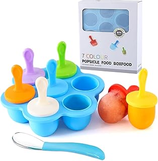 Moules à glace en silicone, moules à glace, récipient de stockage de nourriture