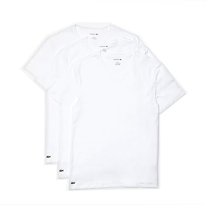Lot de 3 t-shirts essentials 100 % coton à col en v
