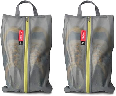 Sac à chaussures de voyage étanche, sac de rangement avec fermeture éclair, multicolore