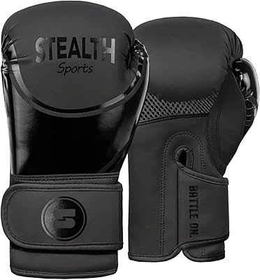 Gants de boxe de sport furtif pour enfants garçons et filles rembourrés doux