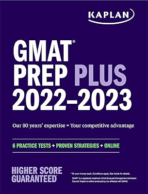 Gmat prep plus 2022-2023 : 6 tests pratiques + stratégies éprouvées +