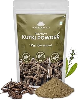 Saptamveda premium kutki powder, 150 gm - soutien hépatique et détox