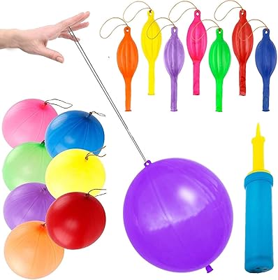 Refhk 20 pièces ballons à trous ballons néon épais robustes pour fête d'anniversaire
