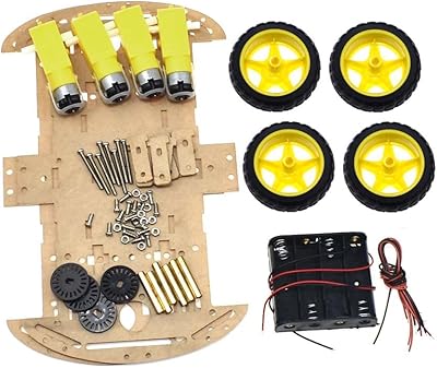 Kit de carrosserie de voiture intelligente avec moteur robot ryland sun 4x4 avec