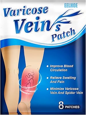 8 morceaux de patchs pour varices pepsi pour soulager l'enflure et soulager la douleur