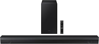 Haut-parleur sans fil samsung 3.1 canaux avec technologie virtuelle dolby digital/dts : caisson