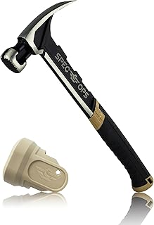 Marteau de charpentier spek ops m22cf-s, 22 oz, griffe rivetée, face fraisée, marteau
