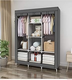 Armoire portable, organisateur de rangement pour armoire, supports de rangement pour vêtements, housse