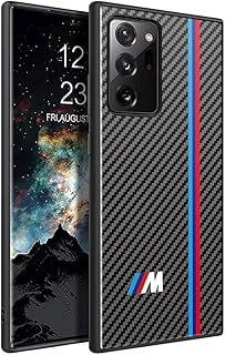 Coque de téléphone en fibre de carbone mercedes mg compatible avec samsung galaxy