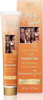Crème éclaircissante pour le visage miss carrot fair and white - 1,7 fl