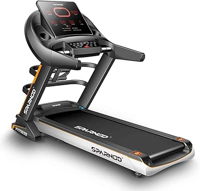 Tapis roulant de marche et de course automatique motorisé à courant continu