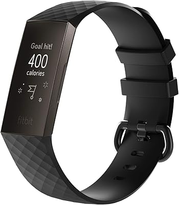 Bracelet de remplacement flexible et respirant skidoo pour fitbit charge 3, compatible