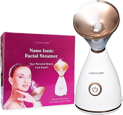 Vapeur facial nano ionique 3 en 1 | humidificateur comprimés d'huile