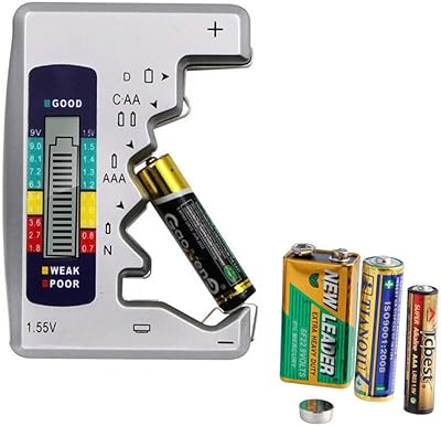 Testeur de batterie universel, écran lcd à fente pour carte de batterie constante
