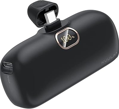 Mini chargeur portable cola, 5 000 mah 20 w pd, charge rapide intégrée