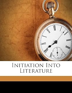 Initiation à la littérature