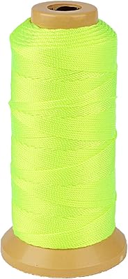 Corde de ficelle en nylon tressé de 656 pieds pour la construction