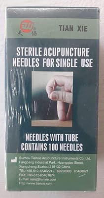 Aiguilles de physiothérapie pour tube de physiothérapie paquet de 100 pièces jetables